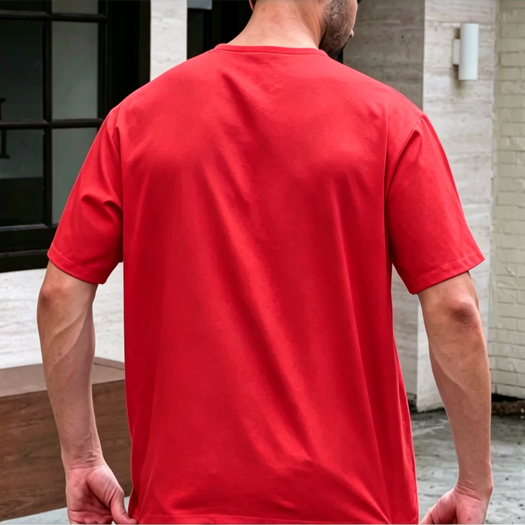 3-Button Henley Kurta Shirt - Premium Ironless Muslim Top for Men