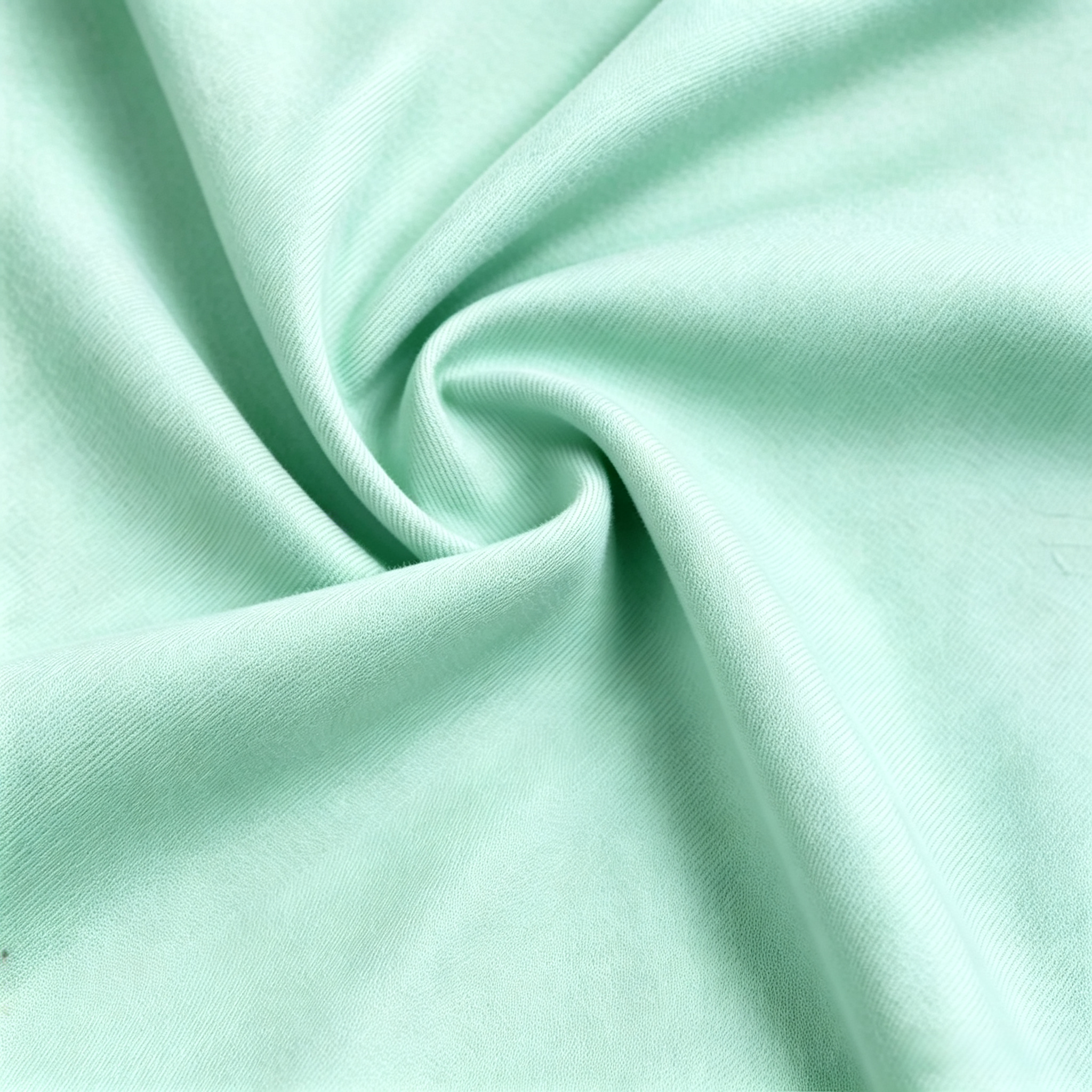 Premium One-Button Kurta | Ironless Abloh Crepe - Refreshing Mint Green Style