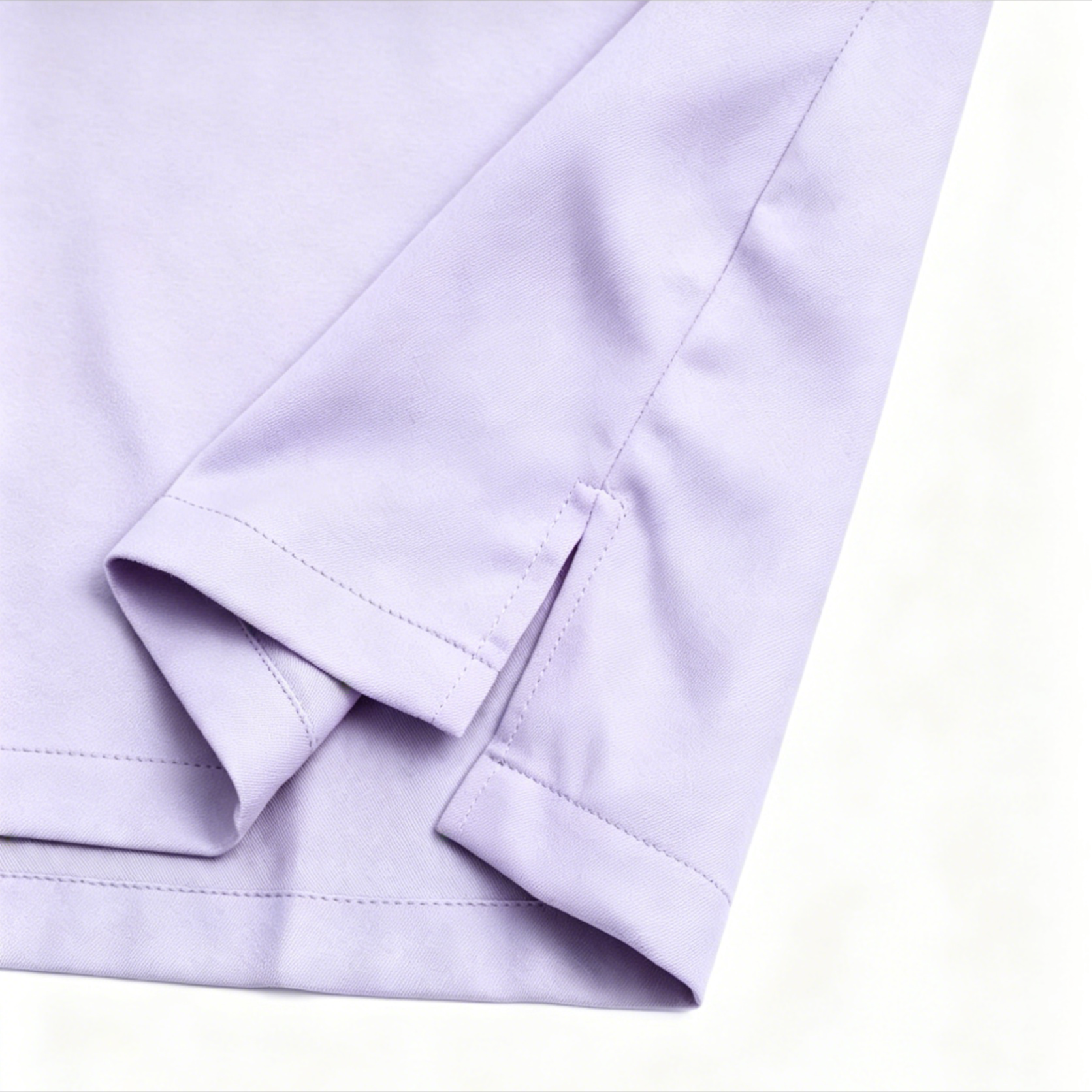 Veylina Modern V-Neck Kurta Moden - Ultra-Cooling Lavender Islamic Top with Pockets