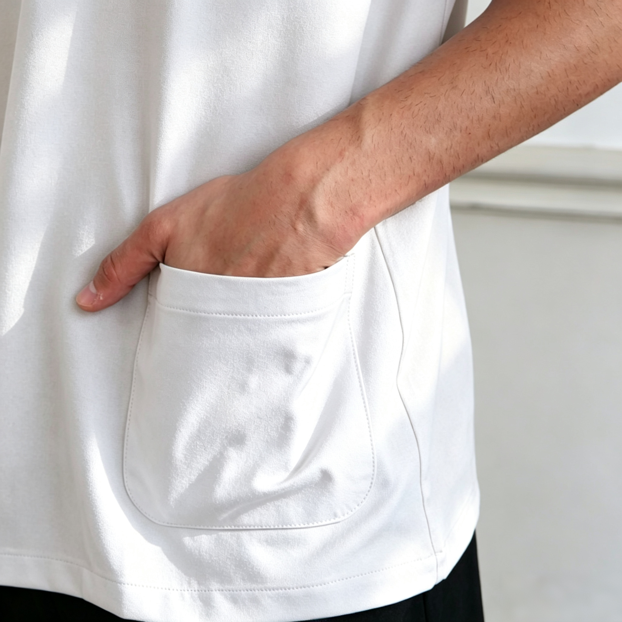 Stop Ironing. Upgrade to the Ultimate Minimalist White Kurta.