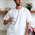 Stop Ironing. Upgrade to the Ultimate Minimalist White Kurta.