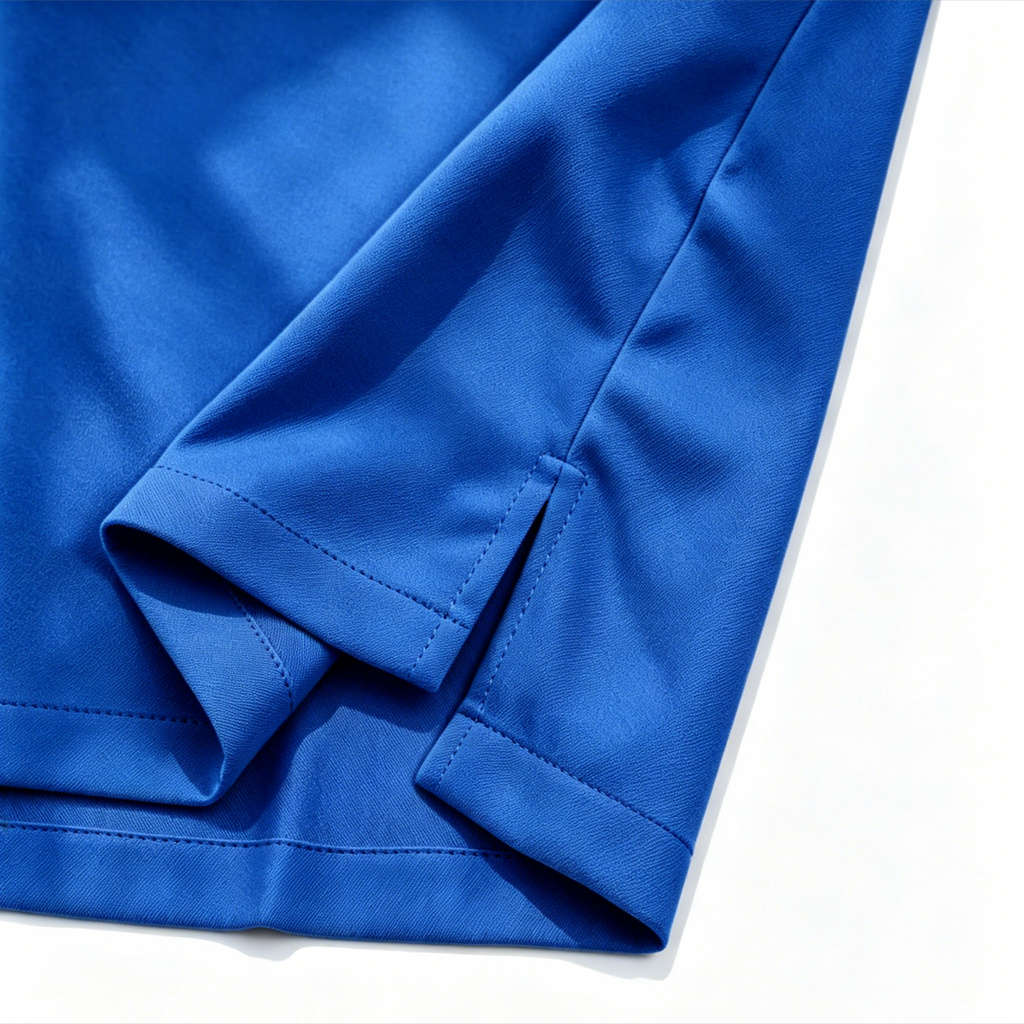 Crease-Resistant Short Sleeve Thobe - Elegant Smart-Casual Islamic Shirt